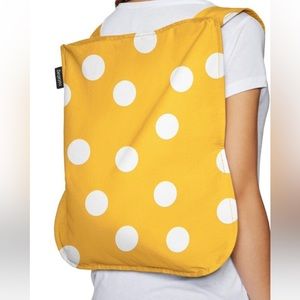 NOTABAG yellow and white polka dot